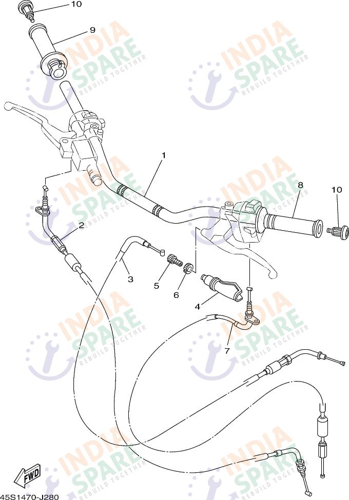 STEERING HANDLE & CABLE